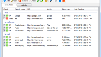 SiteMonitor Enterprise screenshot