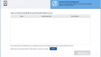 Free iPhone Backup Extractor screenshot
