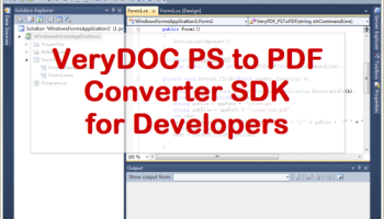 VeryUtils PS to Image Converter Command Line screenshot