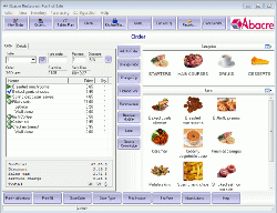 Abacre Restaurant Point of Sale screenshot