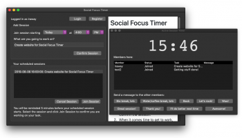 Social Focus Timer screenshot