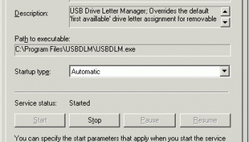 USB Drive Letter Manager screenshot