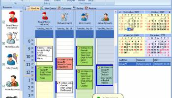 Sports and Fitness Manager for Workgroup screenshot