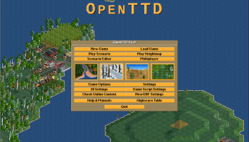 OpenTTD Portable screenshot