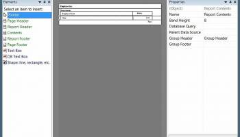 Oxetta Report Generator screenshot