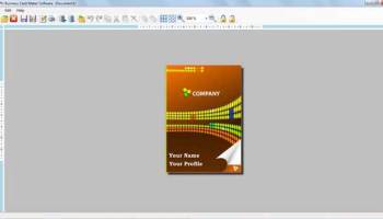 Business Card Designing screenshot