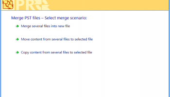 PST Merger screenshot