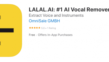LALAL.AI screenshot