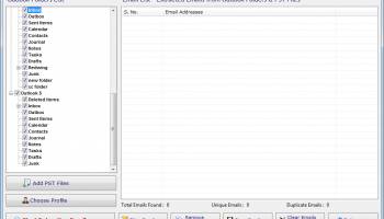 Email Extractor Outlook screenshot