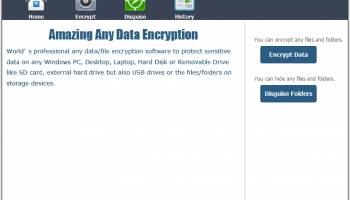 Amazing Any Data Encryption screenshot