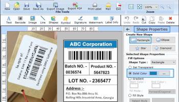 Barcode Generator Software screenshot