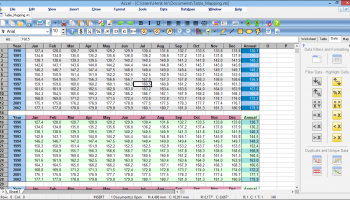 SSuite Accel Spreadsheet screenshot