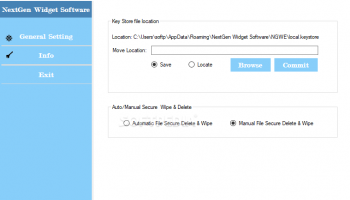 NextGen Widget Encrypt screenshot