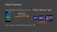 PlayTo Receiver for Win8 UI screenshot