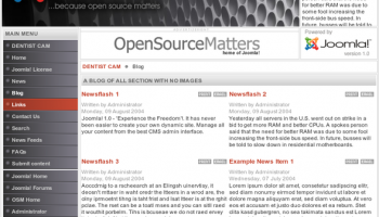 BitNami Joomla! Stack screenshot