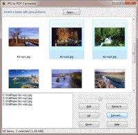 Wondersoft JPG to PDF Converter screenshot