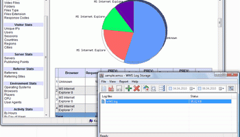 WMS Log Storage Professional Edition screenshot