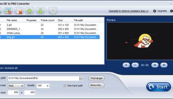 Free GIF to PNG Converter screenshot