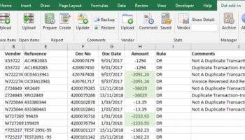 mightymacros Dat add-in screenshot