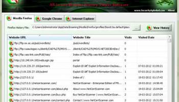 Browser History Spy screenshot