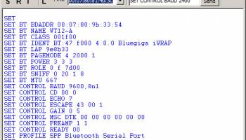 Blue Terminal Free Version screenshot