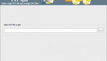 SysInfoTools PST Split screenshot