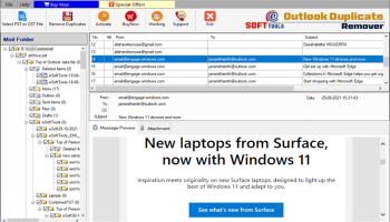 eSoftTools Outlook Duplicate Remover screenshot