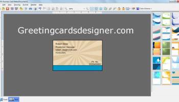 Business Cards Designer screenshot