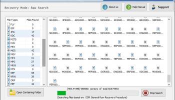Camera Photo Recovery Tool screenshot