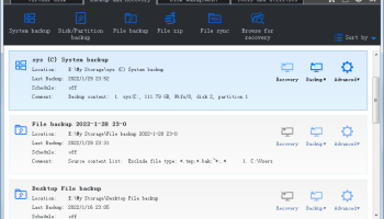QILING Disk Master Technician screenshot
