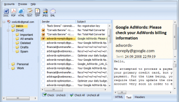 Total Webmail Converter screenshot
