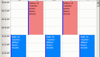CyberMatrix Class Scheduler screenshot