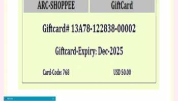 NUGN Giftcard Software screenshot