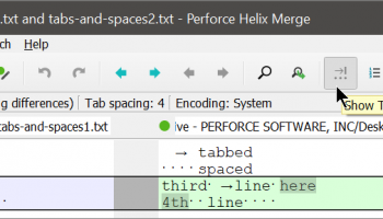 Perforce P4Merge screenshot
