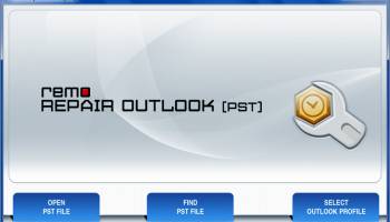 Remo Repair Outlook PST screenshot