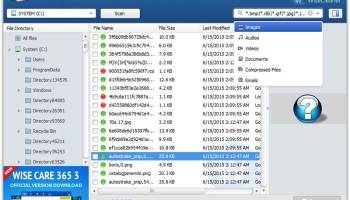 Wise Data Recovery screenshot