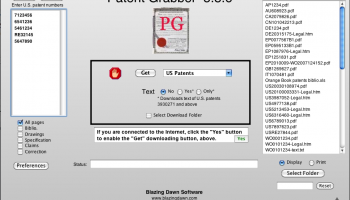 Patent Grabber screenshot