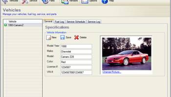 Vehicle Manager Fleet Network Edition screenshot