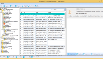 Softaken PST Mailbox Convertor screenshot
