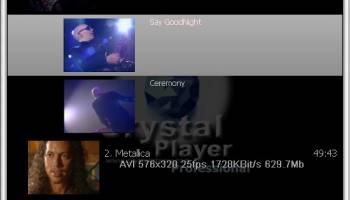 Crystal Player Professional screenshot