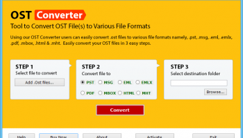 SoftTweak OST Converter screenshot