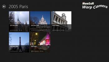 Warp Camera screenshot