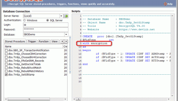 DecryptSQL screenshot