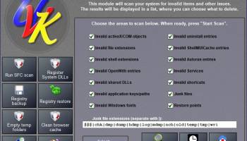 Portable UVK (Ultra Virus Killer) screenshot