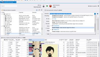 dbForge Data Generator for MySQL screenshot