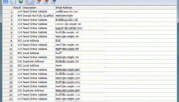 Email List Validator screenshot
