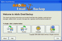 Adolix Email Backup screenshot