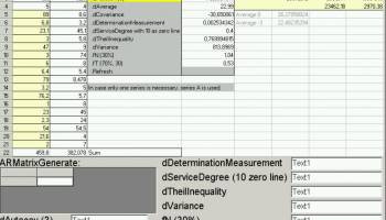 Statistics ActiveX screenshot