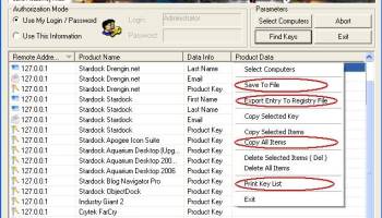 Game Product Key Finder screenshot