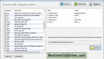 Hard Drive Data Recovery Software screenshot